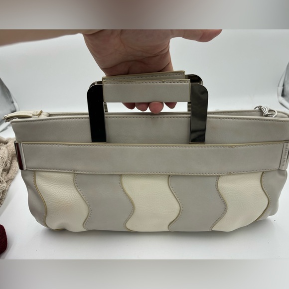 NINE WEST Chain Strap Shoulder Bag w/ Hidden Top Handles - Picture 4 of 6